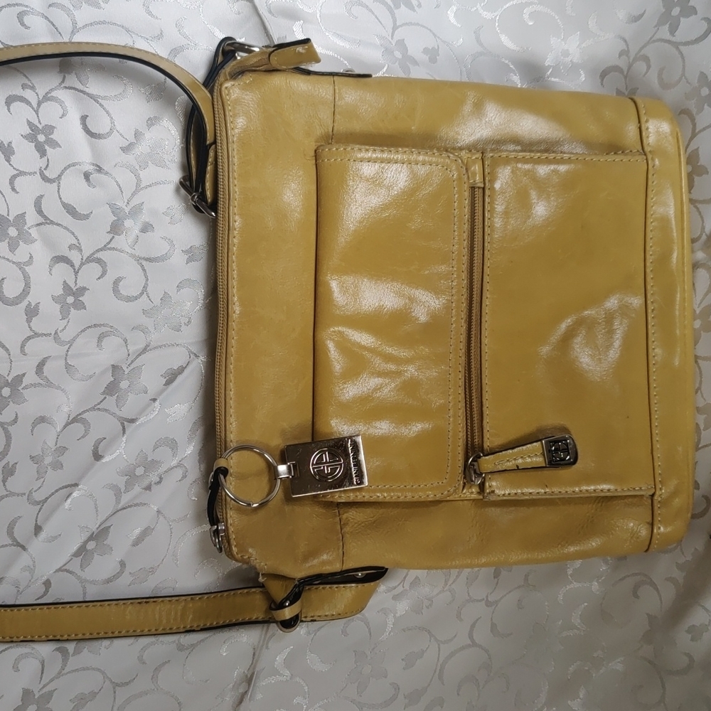 Napa leather Venice crossbody
